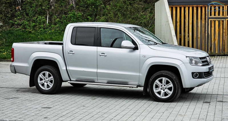 Volkswagen Amarok cena 54900 przebieg: 257000, rok produkcji 2011 z Bobowa małe 379